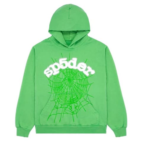 Sp5der Webb Hoodie 'Slime Green' - Limited Edition
