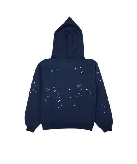Sp5der Atlanta Hoodie 'Navy' - Stylish & Comfortable